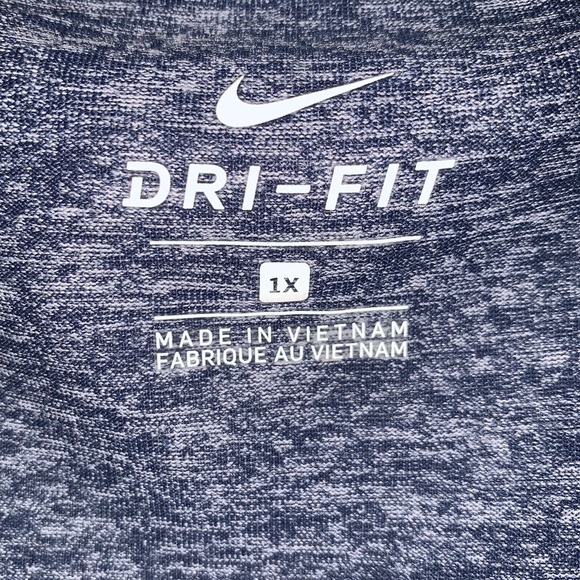 Nike Dri-Fit Blue T-Shirt - Picture 5 of 6